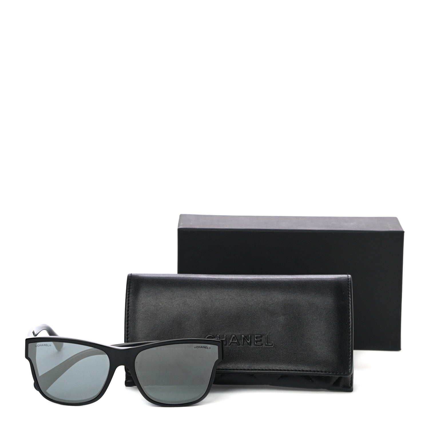 Chanel Acetate Butterfly CC Sunglasses 5386 Black 7 of 7