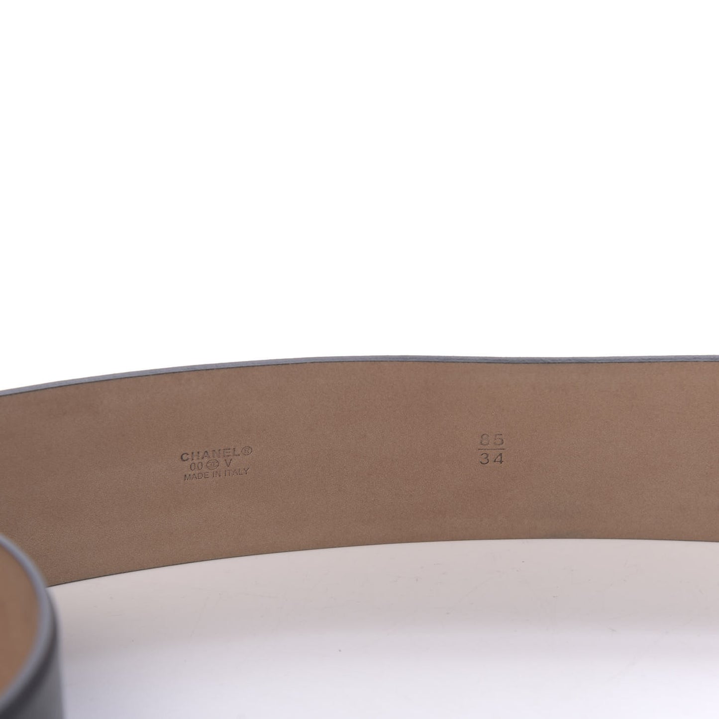 Calfskin CC Belt 85 34 Black