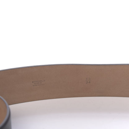 Chanel Calfskin CC Belt 85 34 Black 4 of 7