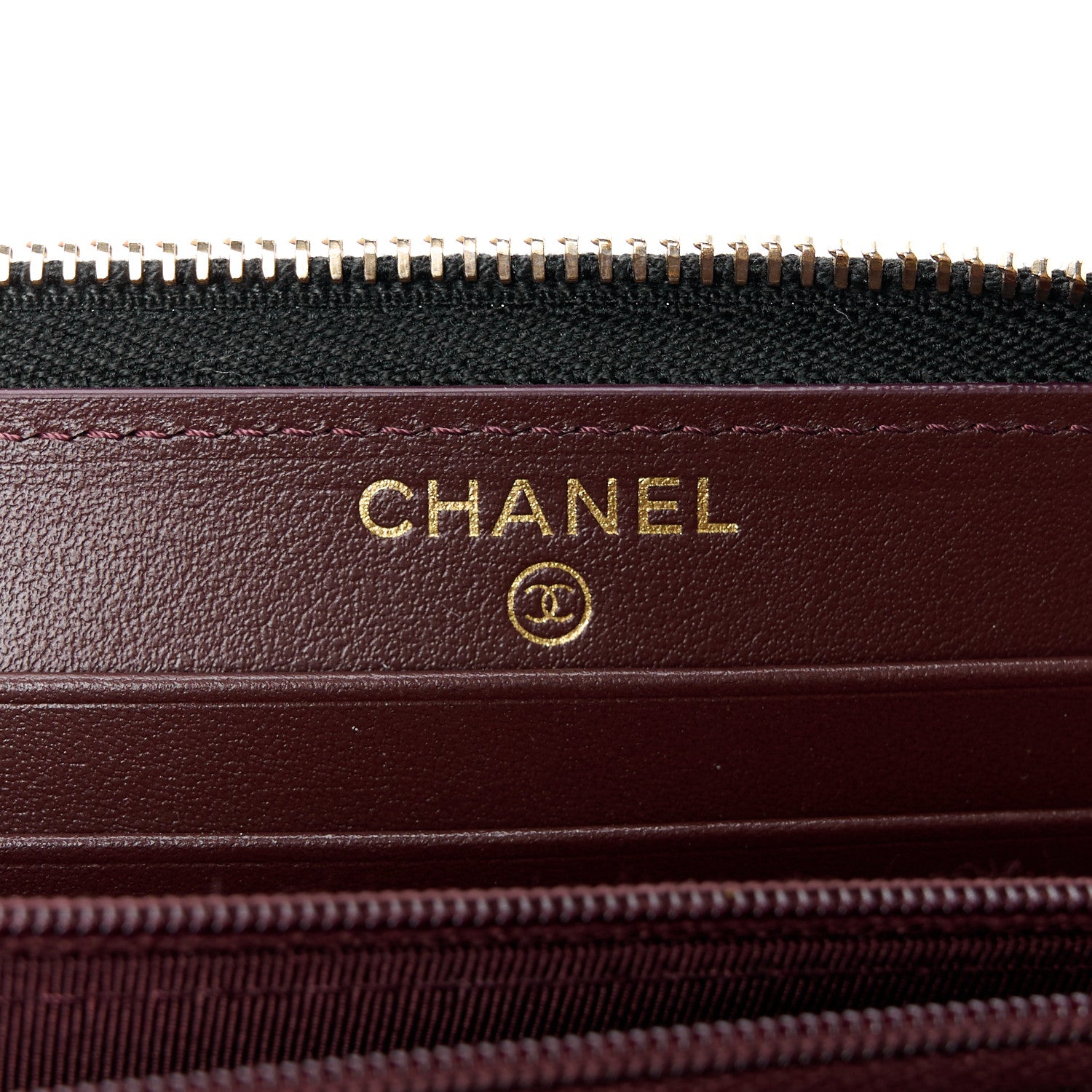 Chanel Caviar Quilted Medium Zip Around Wallet Black 6 of 12