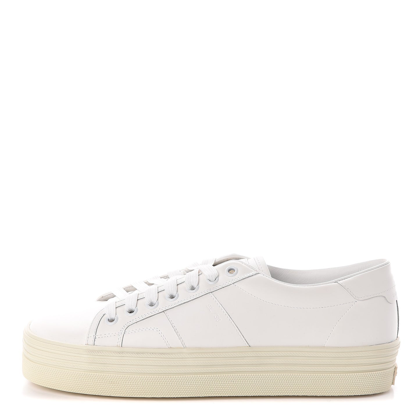 Calfskin Court Classic Sneakers 40 Off White