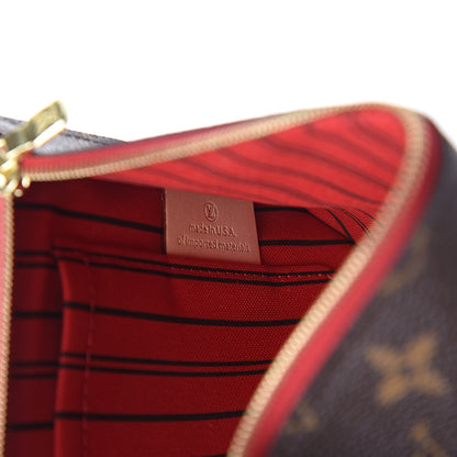 Louis Vuitton Monogram Neverfull MM GM Pochette Cherry 7 of 8
