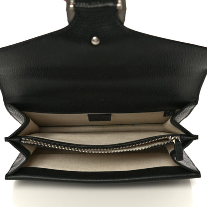 Gucci Pebbled Calfskin Small Dionysus Shoulder Bag Black 5 of 18