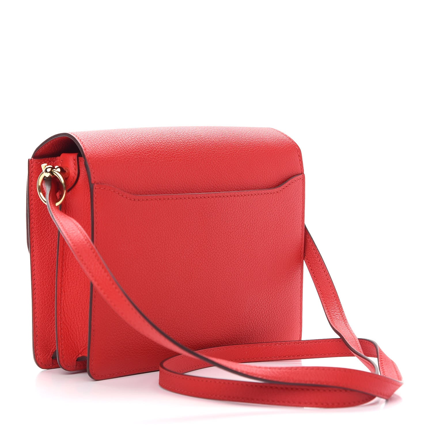 Hermes Evercolor Mini Sac Roulis Rouge De Coeur 3 of 9