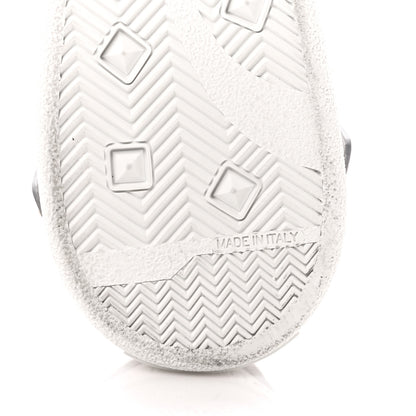 Valentino Garavani Calfskin Womens Backnet Sneakers 38.5 White Silver 7 of 11