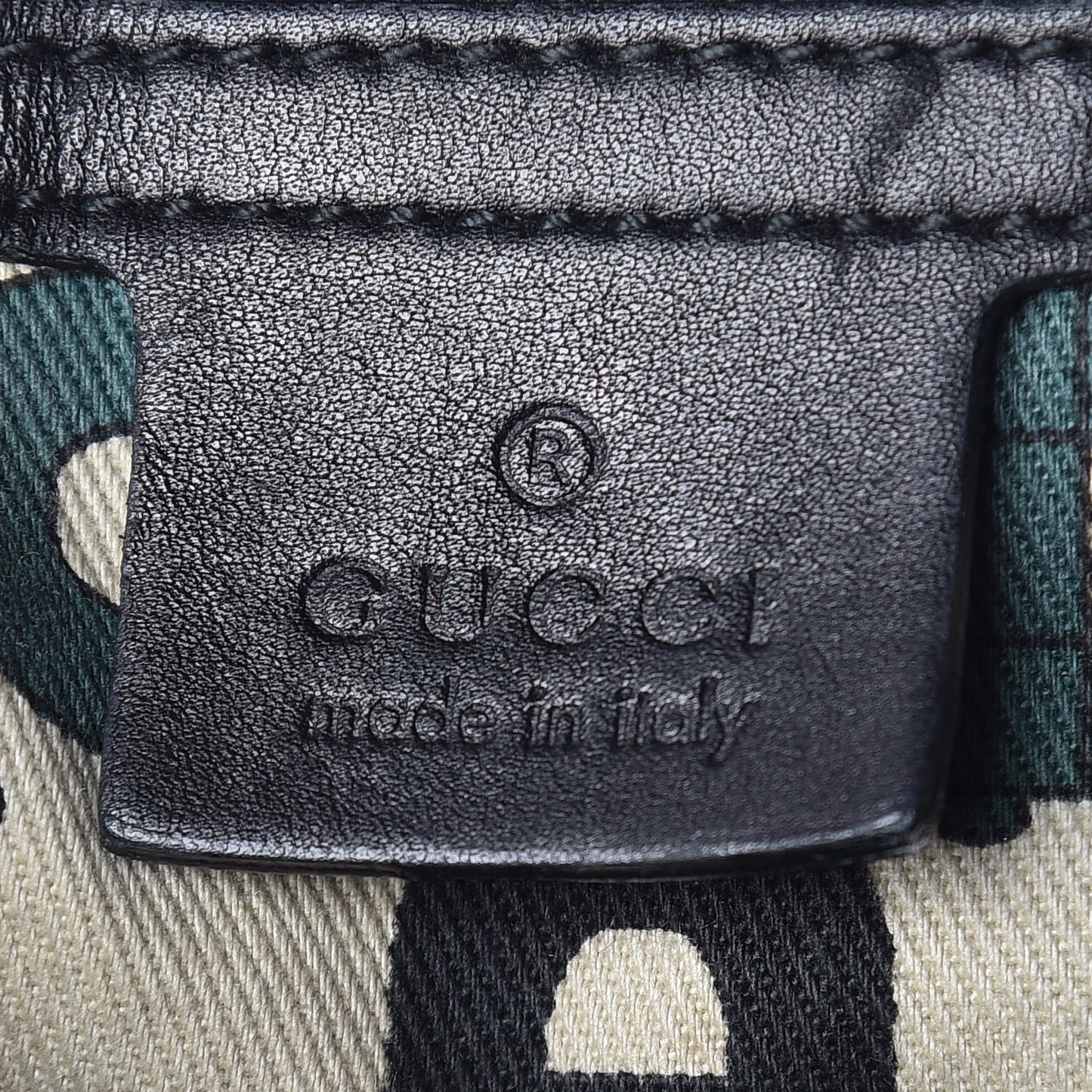 Guccissima Small Pelham Shoulder Bag Black