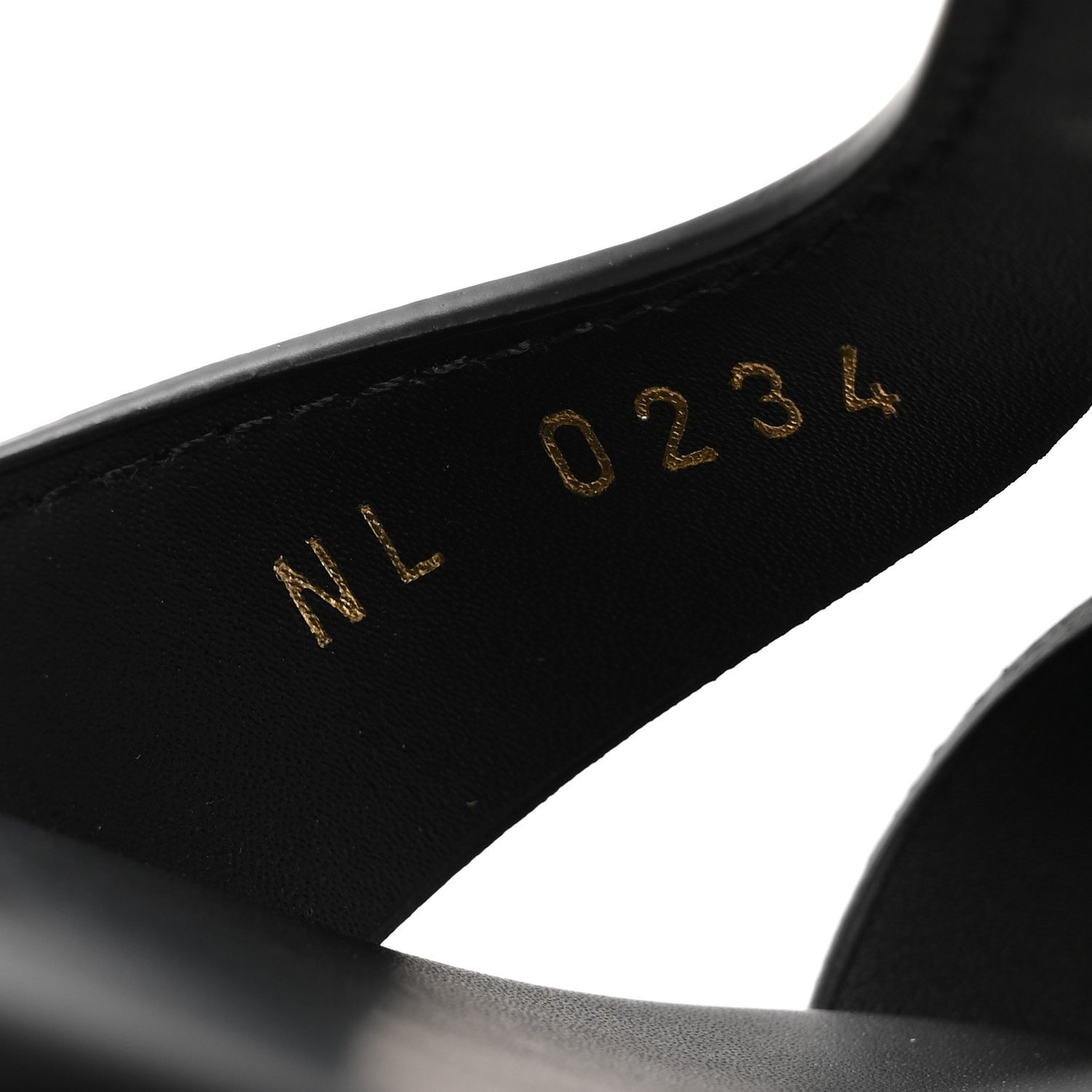 Louis Vuitton Calfskin LV Isola Flat Sandals 38 Black 9 of 9