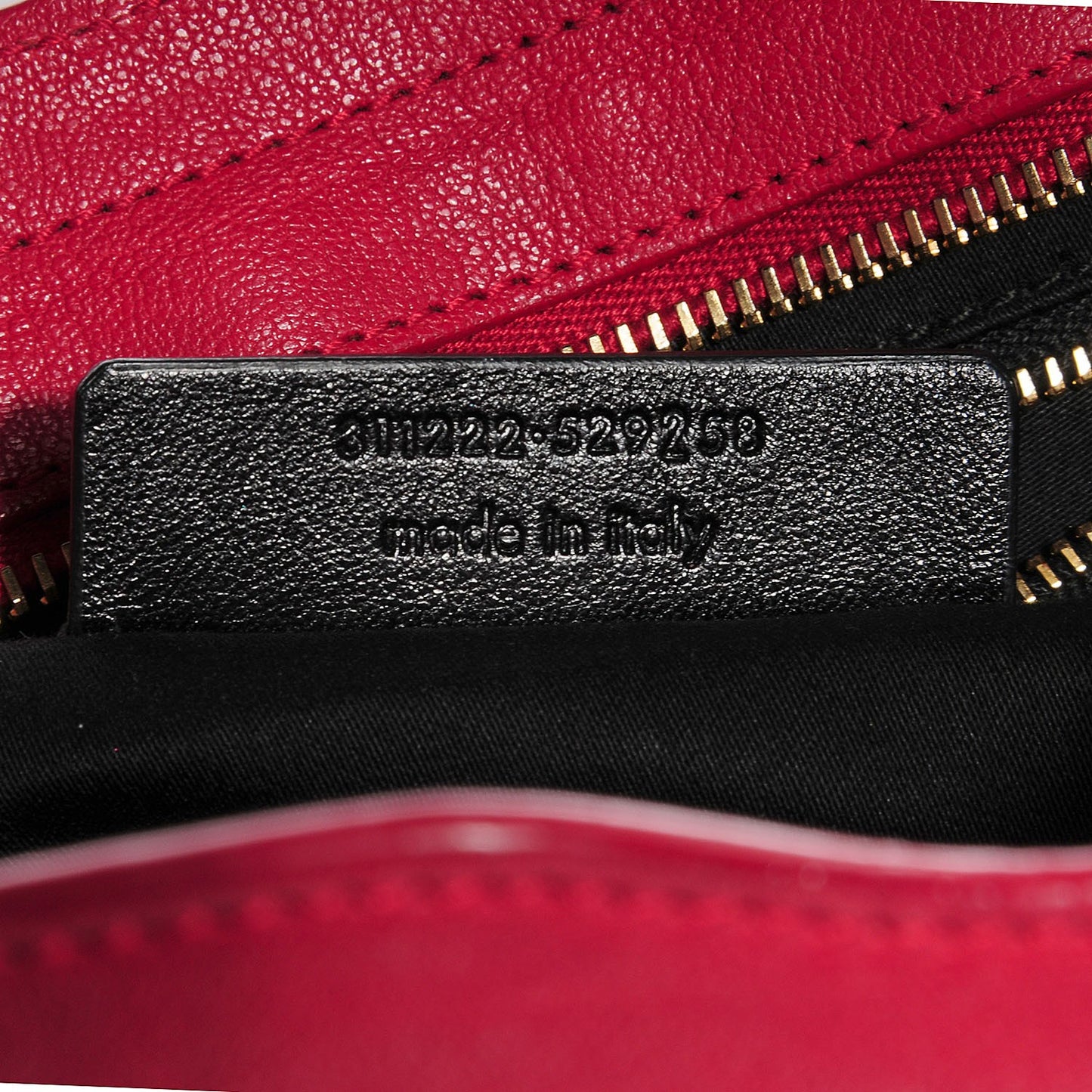 Sheepskin Small Cabas Chyc Red