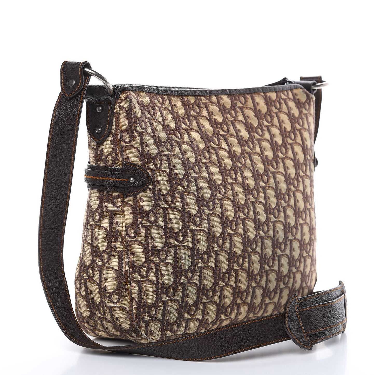 Monogram Messenger Brown