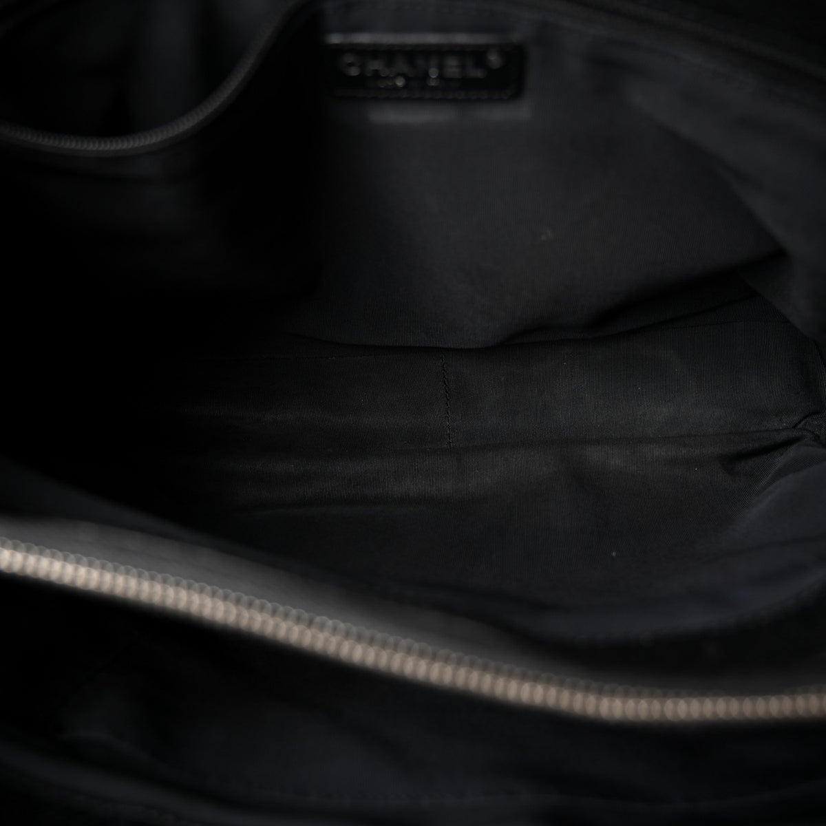 Chanel Caviar Quilted Grand Shopping Tote GST Black 5 of 10