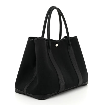 Hermes Toile Negonda Garden Party Tote 36 MM Black 3 of 12