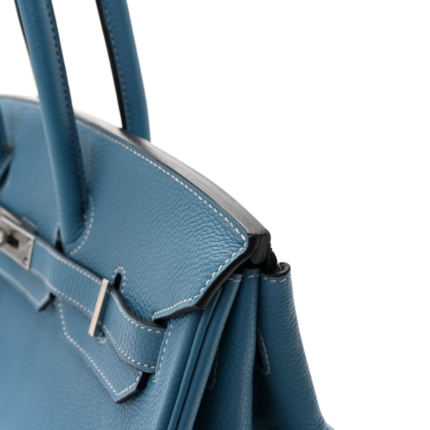 Hermes Togo BIRKIN 35 Blue Jean 11 of 13