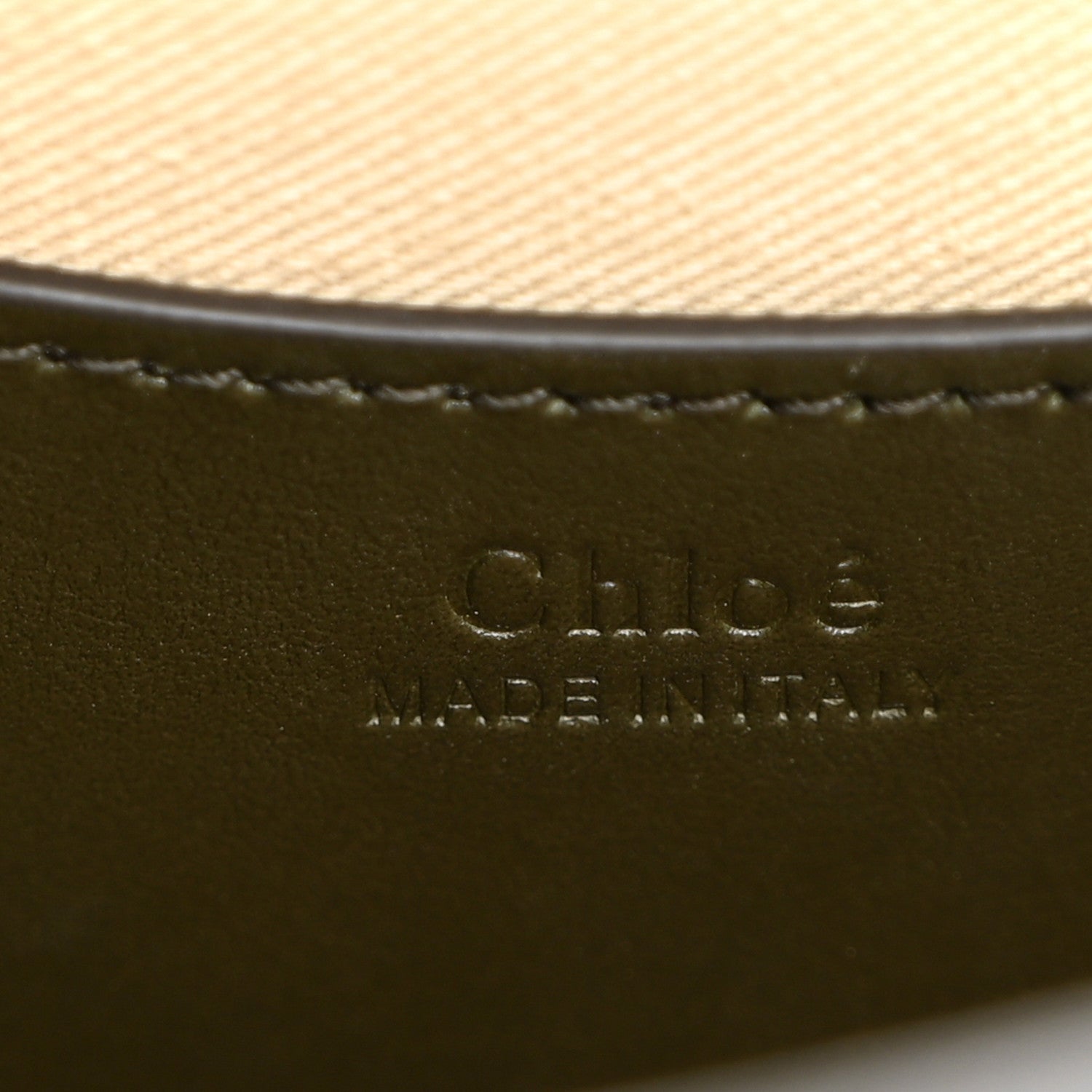 Chloe Calfskin Suede Small Tess Bag Deep Forest 5 of 8