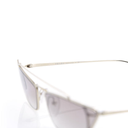 Prada Metal Cat Eye Sunglasses SPR 64U Gold 6 of 8