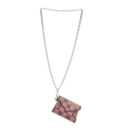 Louis Vuitton Damier LV Pop Kirigami Necklace Rose 3 of 5