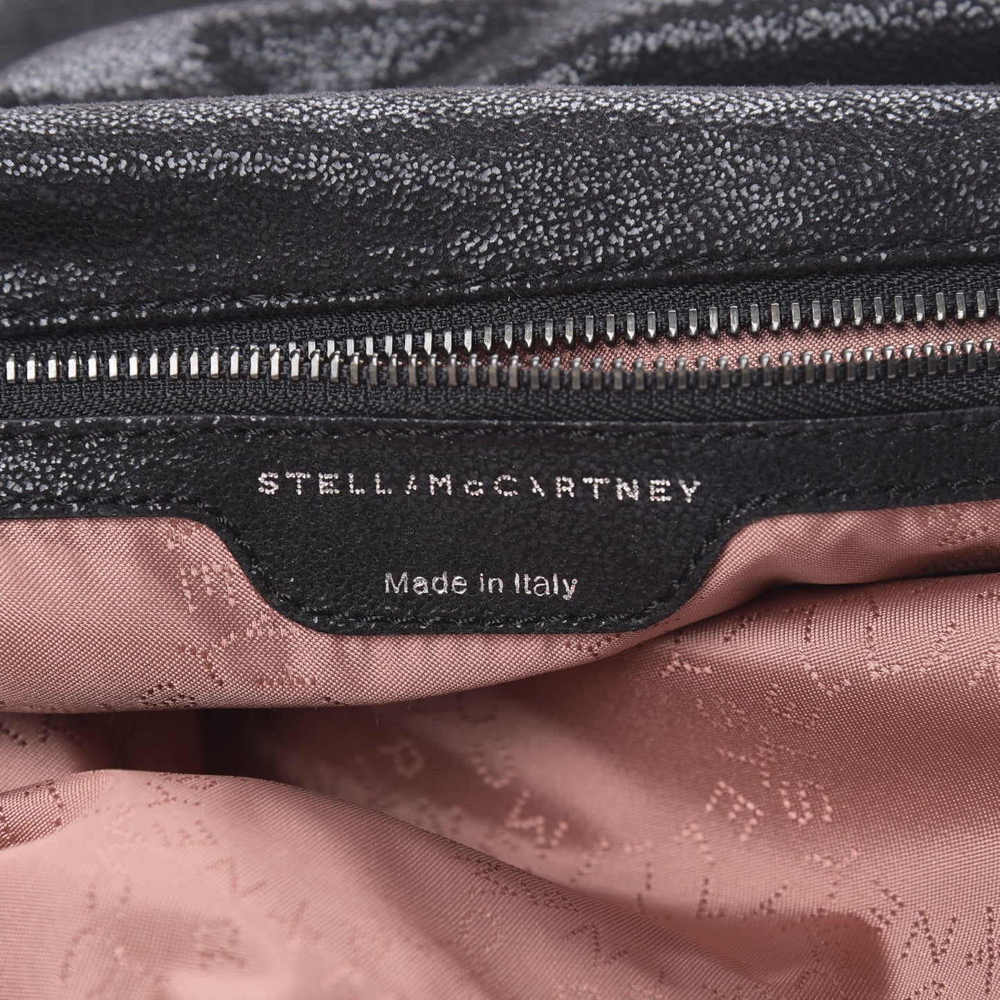 Shaggy Deer Small Falabella Tote Black