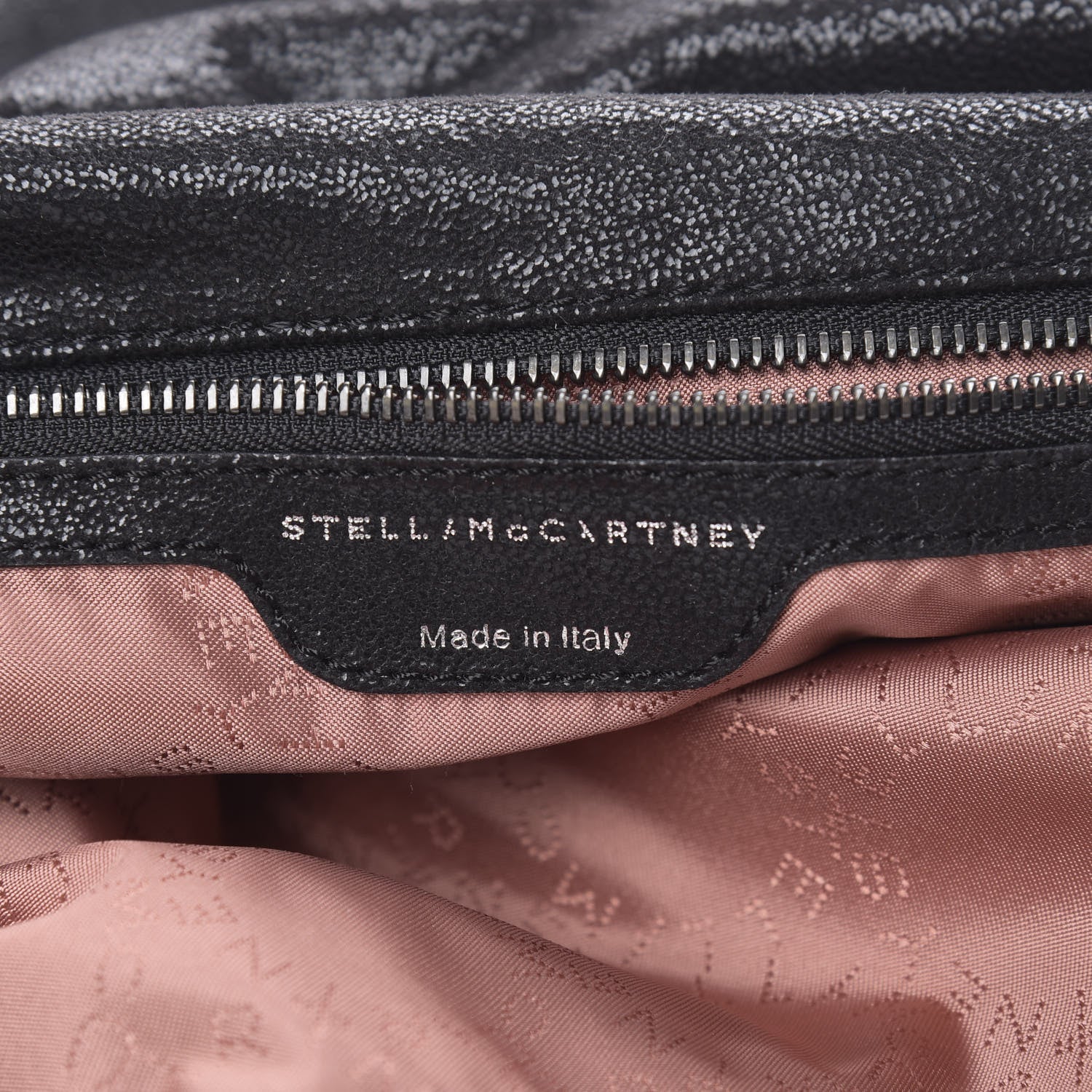 Stella McCartney Shaggy Deer Small Falabella Tote Black 6 of 10