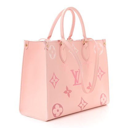 Louis Vuitton Empreinte Monogram Giant Onthego MM Degrade Rose 3 of 10