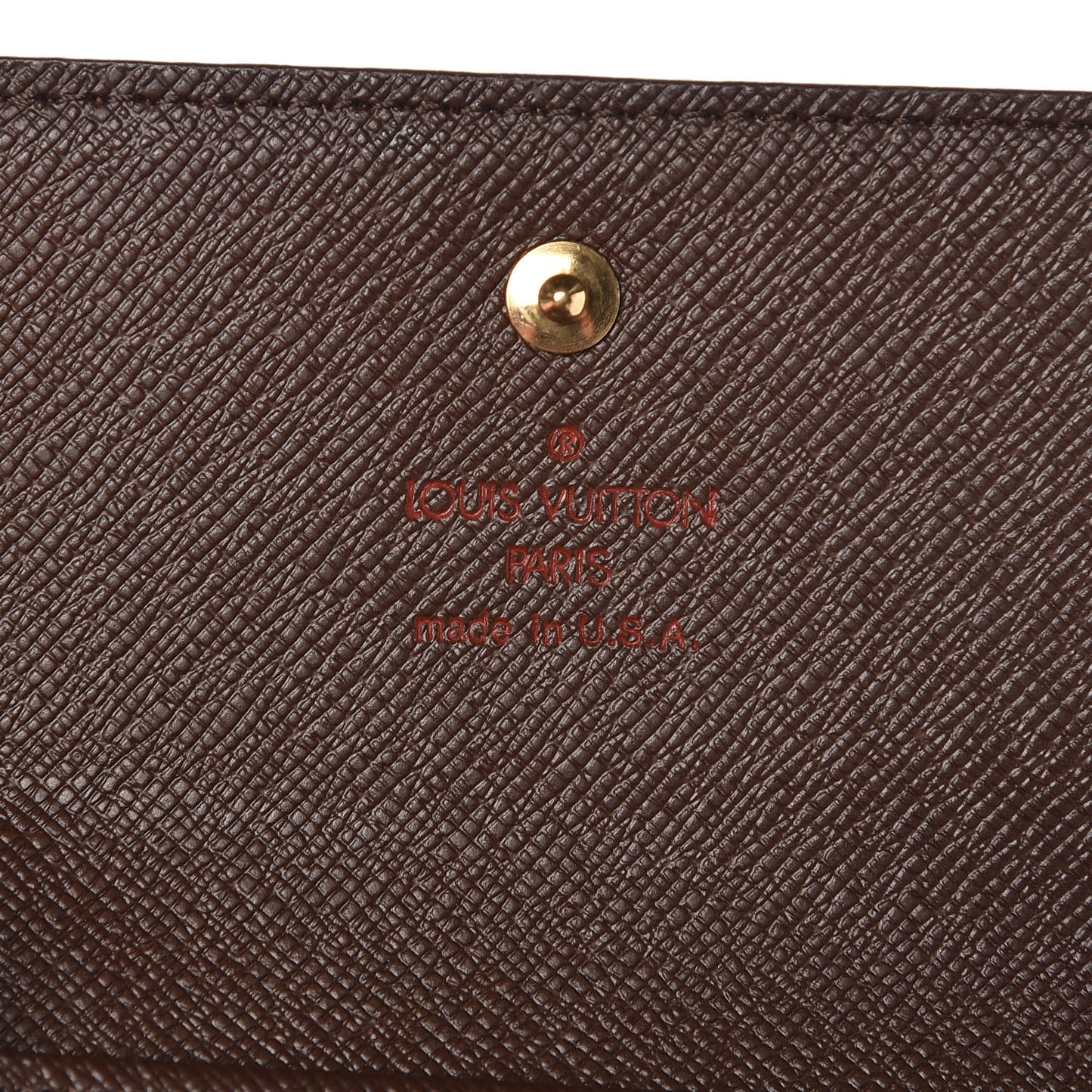 Damier Ebene Elise Wallet