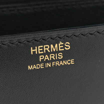 Hermes Box Monsieur Mosaique Au 24-17  Black 6 of 10