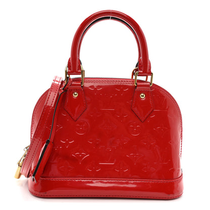 Louis Vuitton Vernis Alma BB Cherry 1 of 9