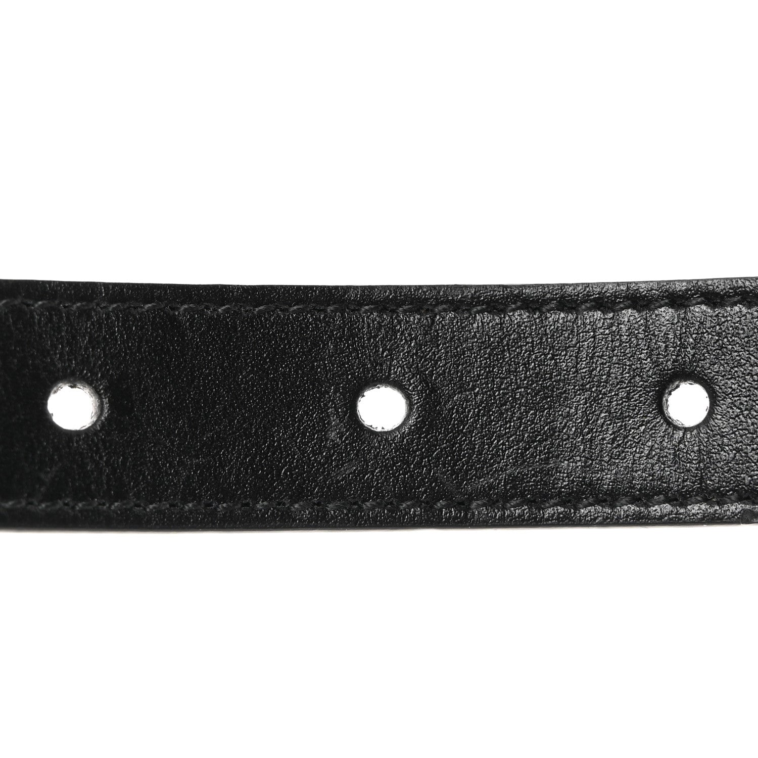 Gucci Plutone Calfskin Double G Reversible 20mm Belt 95 38 Black White 6 of 7