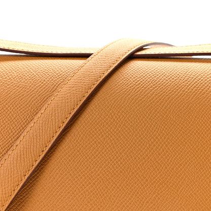 Hermes Epsom Enamel Constance 24 Sesame Lime 8 of 11