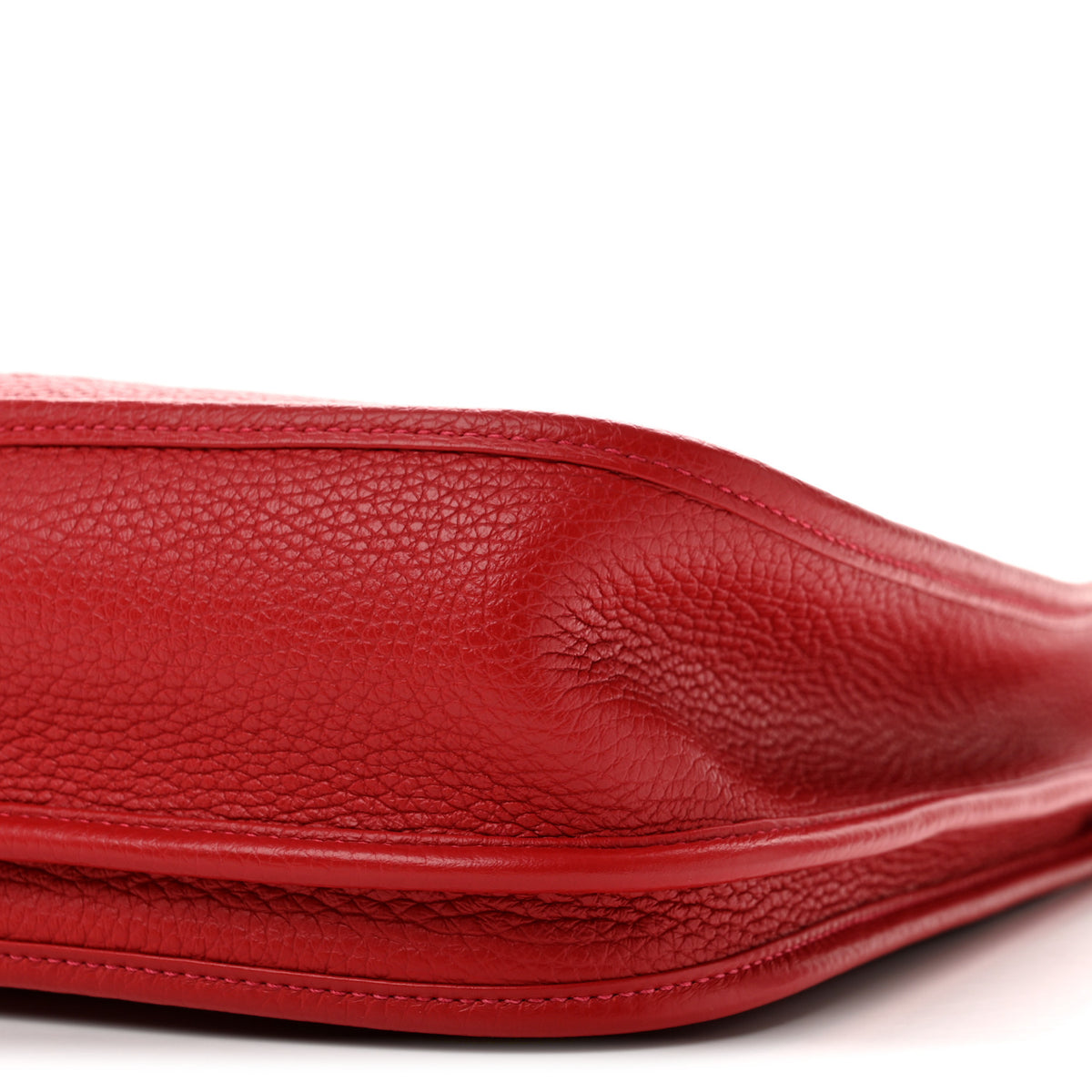 Hermes Taurillon Clemence Amazone Evelyne III PM Rouge Casaque 10 of 12