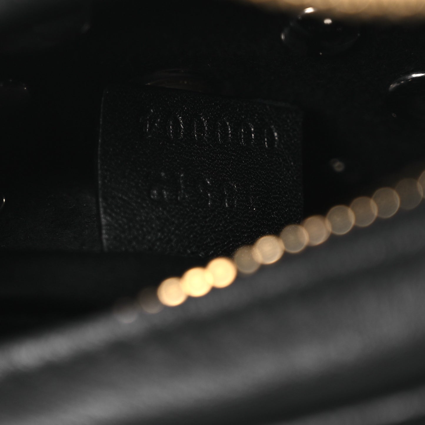 Calfskin Studded Web Mini Attache Hobo Black