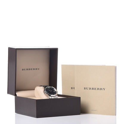 Burberry Stainless Steel 38mm Heritage Quartz Watch Black BU1364 5 of 7