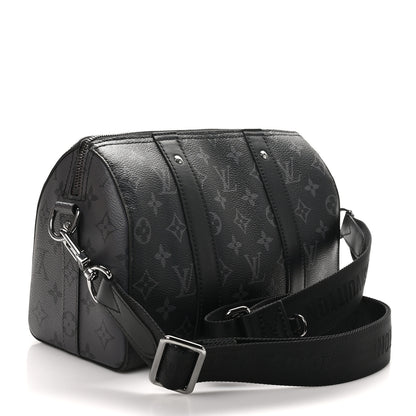 Louis Vuitton Reverse Monogram Eclipse City Keepall 2 of 9