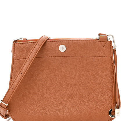 Loro Piana Grained Calfskin Milky Way Odessa Shoulder Bag Brown 7 of 13
