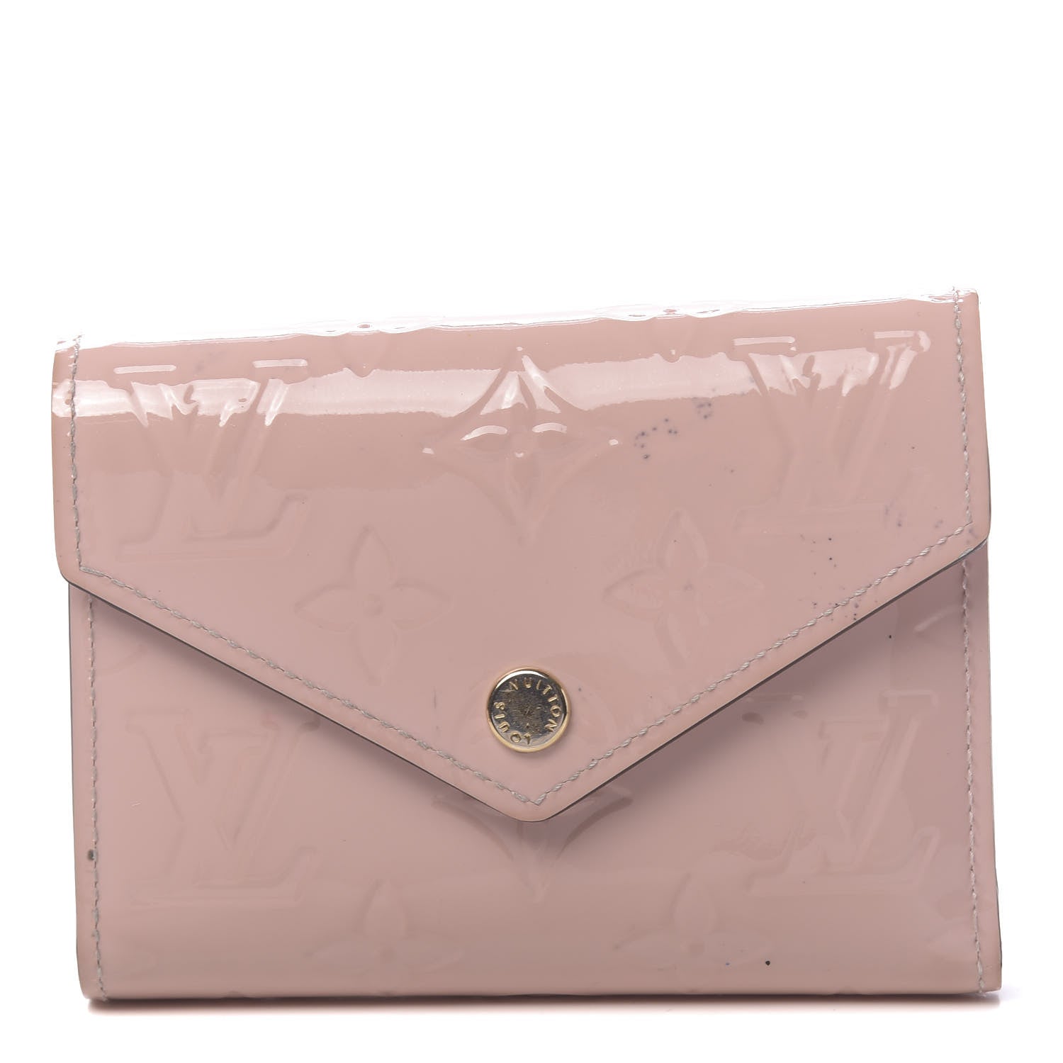 Louis Vuitton Vernis Victorine Wallet Rose Ballerine 1 of 16