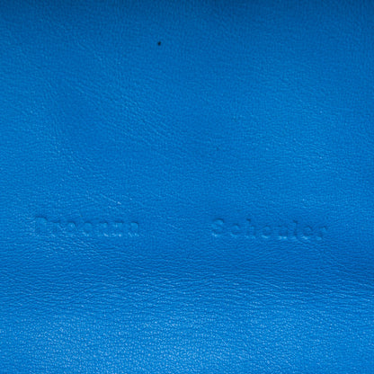 Proenza Schouler Python Small Lunch Bag Clutch Light Blue 7 of 7