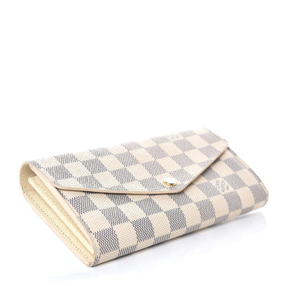Louis Vuitton Damier Azur Sarah Wallet NM 4 of 7