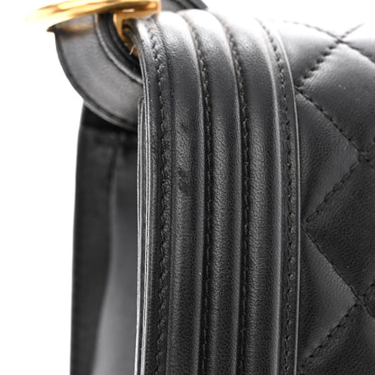 Chanel Lambskin Quilted New Medium Boy Flap Black 12 of 12