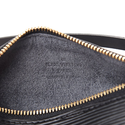 Louis Vuitton Epi Soufflot Pochette Black 5 of 5