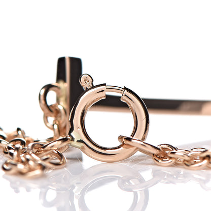 Tiffany 18K Rose Gold T Smile Bracelet 7 of 7