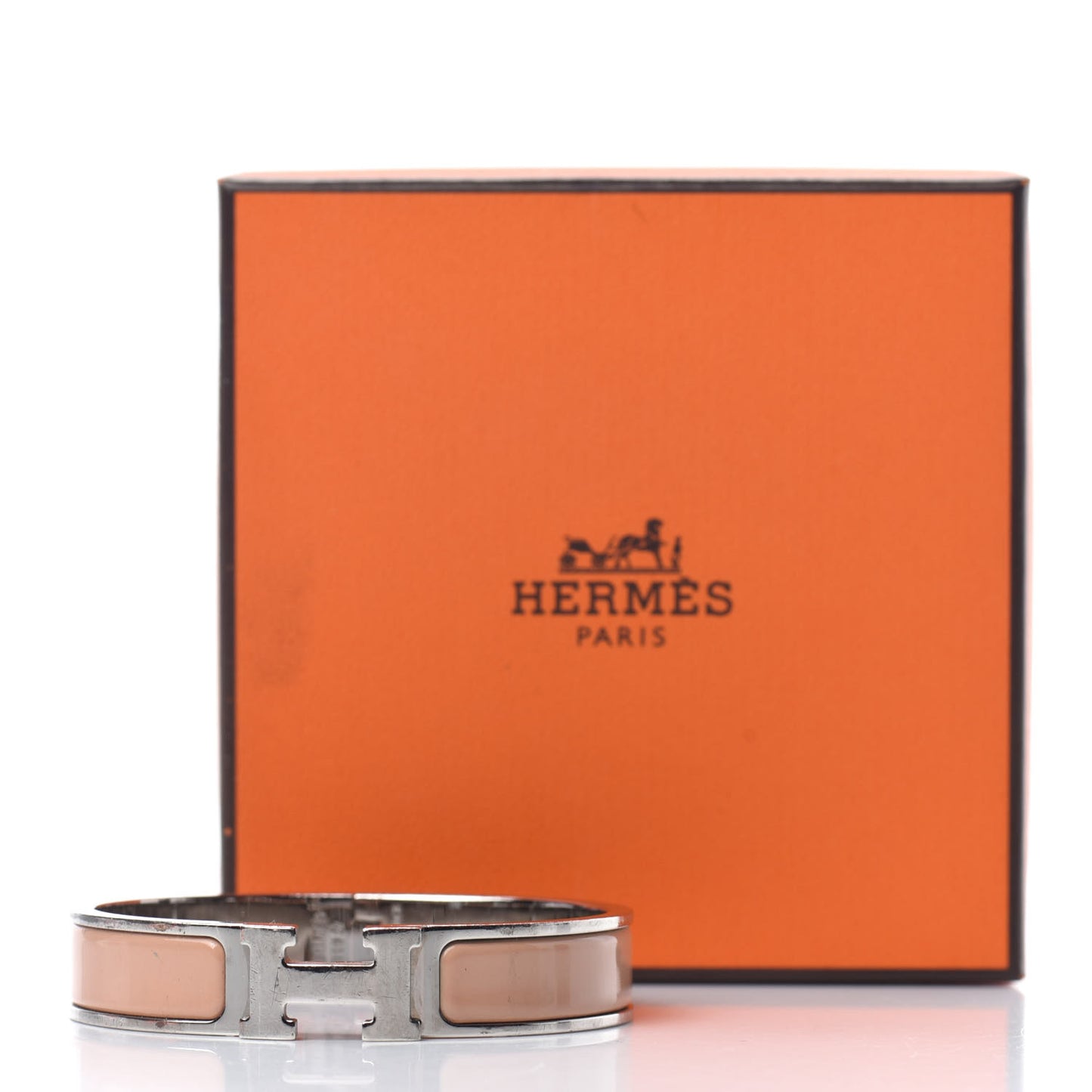 Enamel Narrow Clic Clac H Bracelet PM Makeup