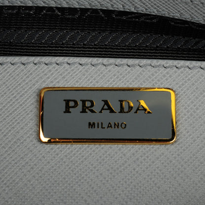 Prada Saffiano Lux Promenade Tote Granito 6 of 8