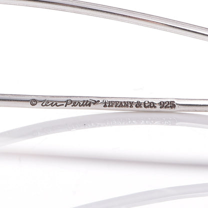 Tiffany Sterling Silver Elsa Peretti Three Row Wave Bracelet 4 of 4