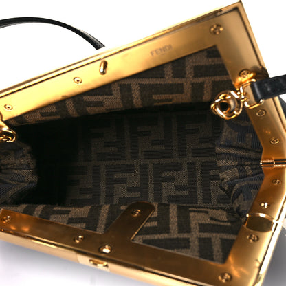 Fendi Shiny Nappa Small Fendi First Black 4 of 10
