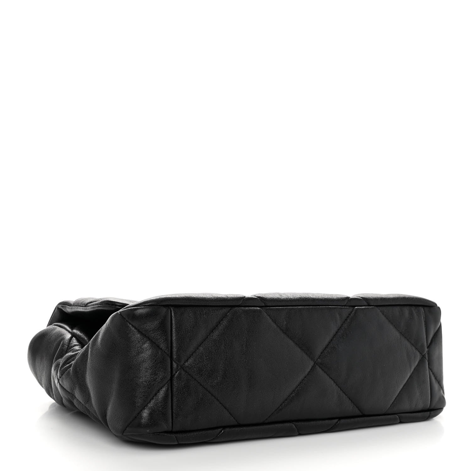 Chanel Lambskin Quilted Large Chanel 19 Flap Black 4 of 10