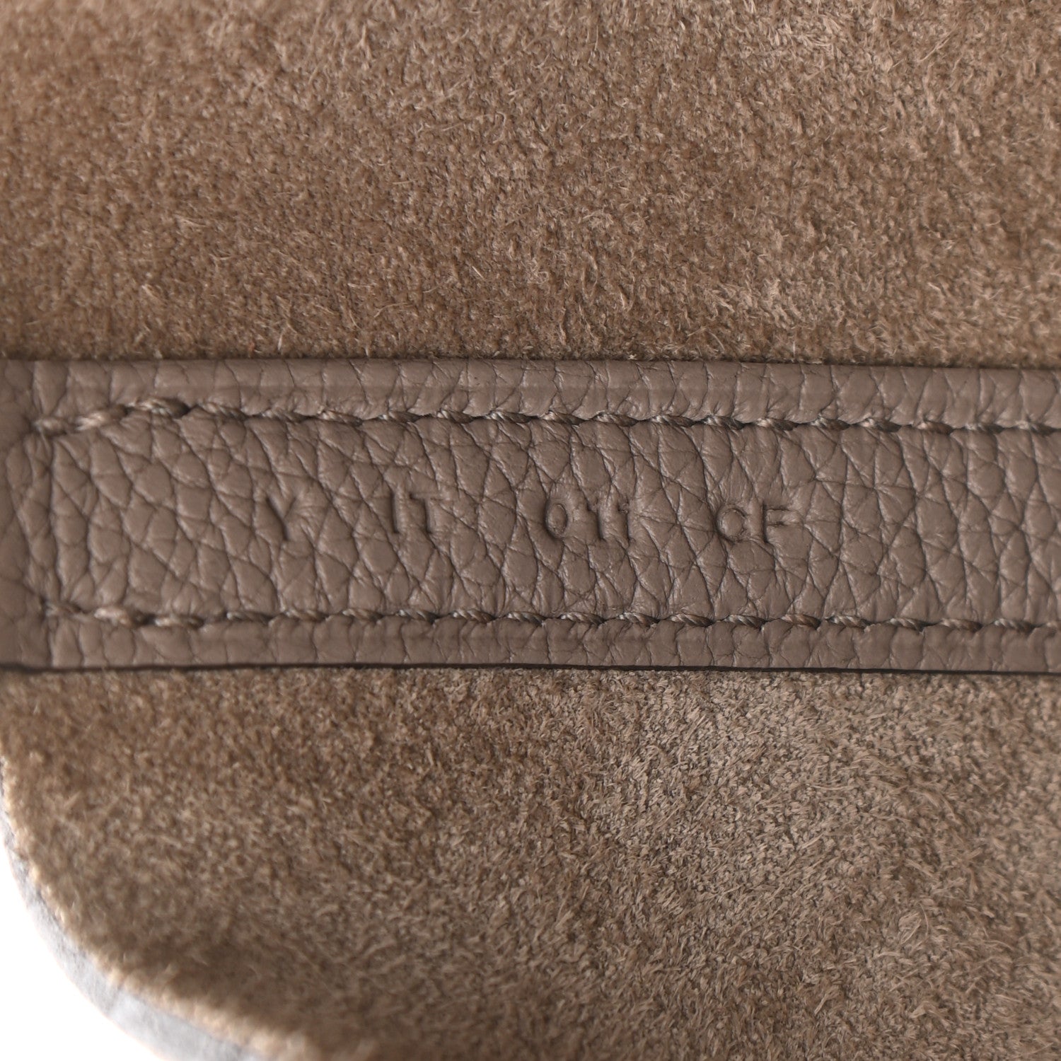 Hermes Taurillon Maurice Picotin Lock 18 PM Gris Asphalte 7 of 11