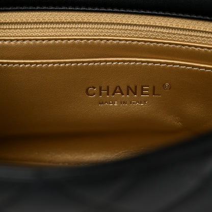 Chanel Lambskin Quilted Mini Rectangular Pearl Crush Flap Black 6 of 10