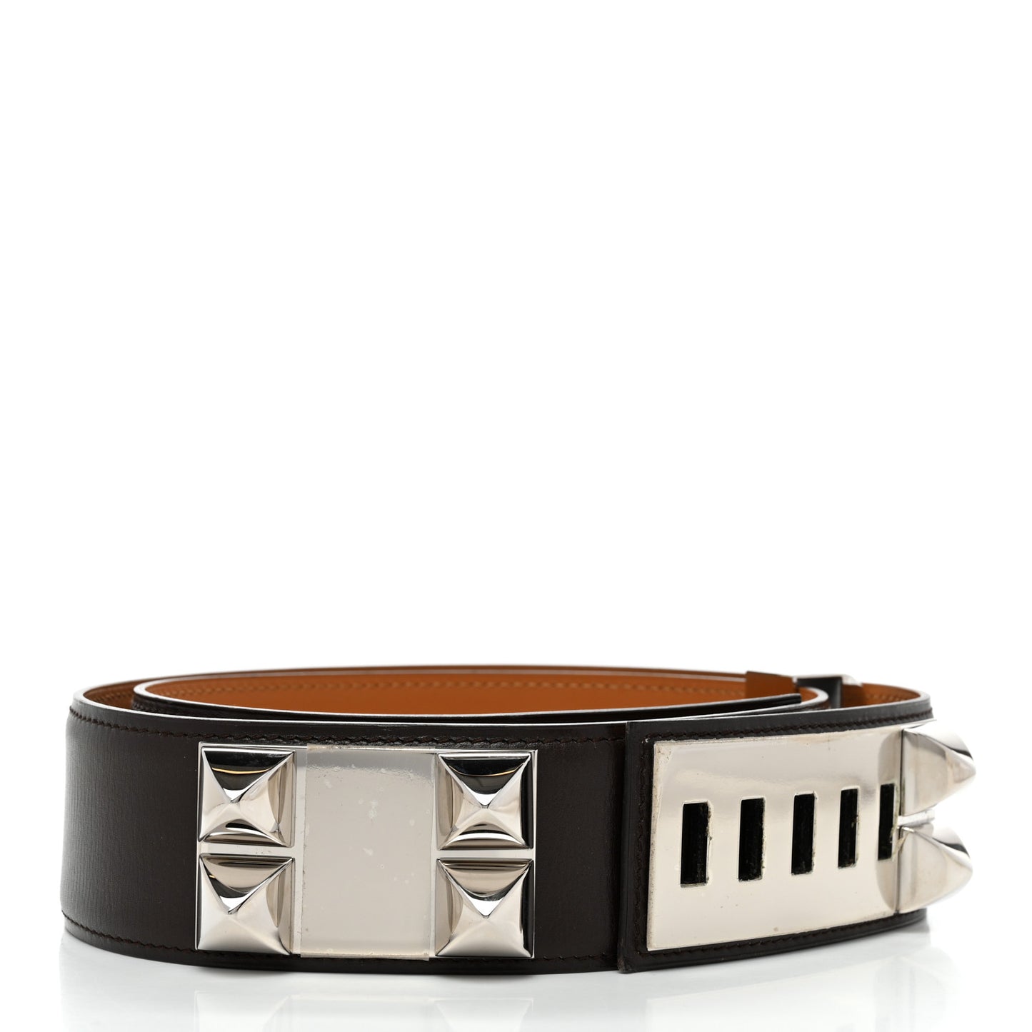 Box Collier De Chien CDC Belt 90 36 Chocolate