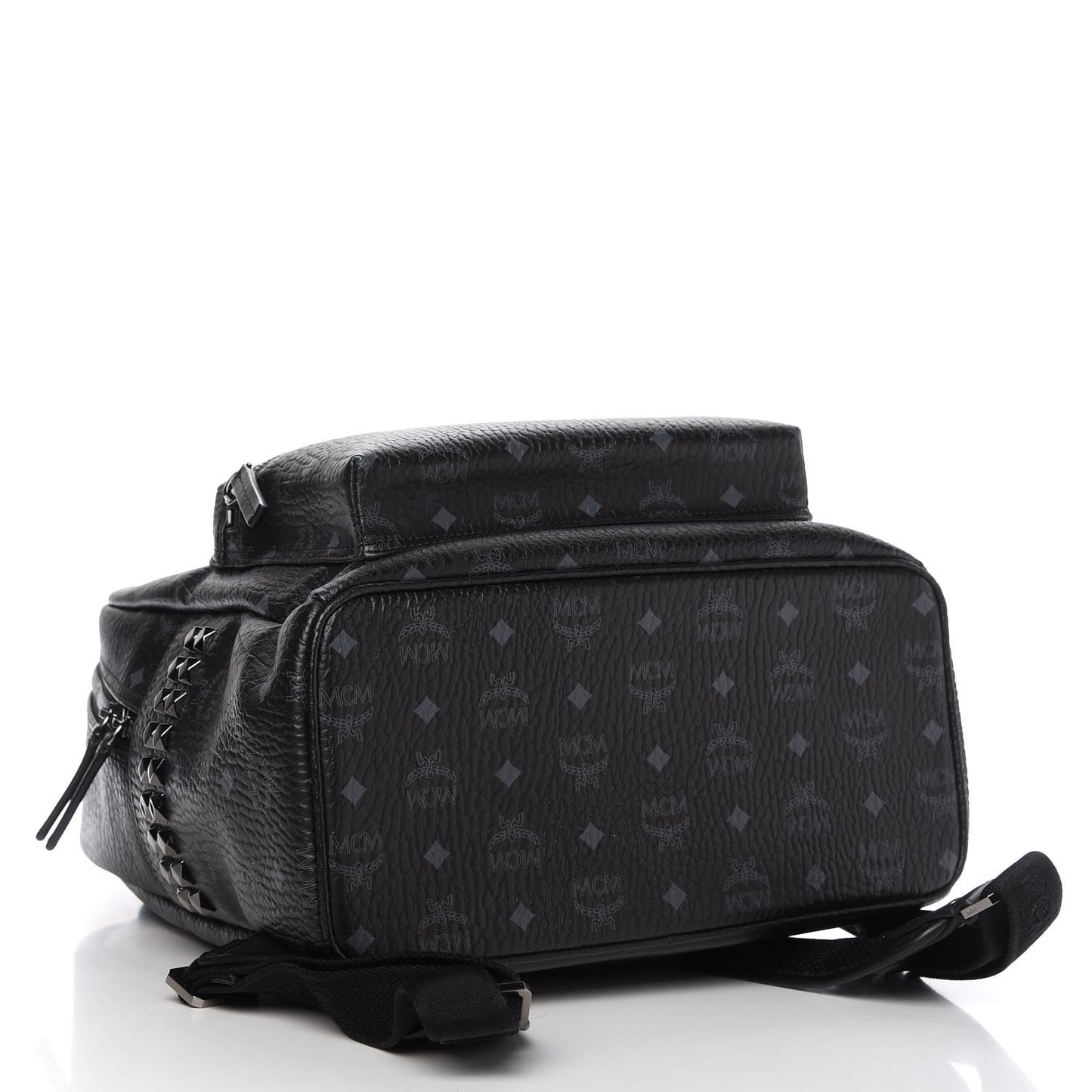 Visetos Medium Side Studs Stark Backpack Black