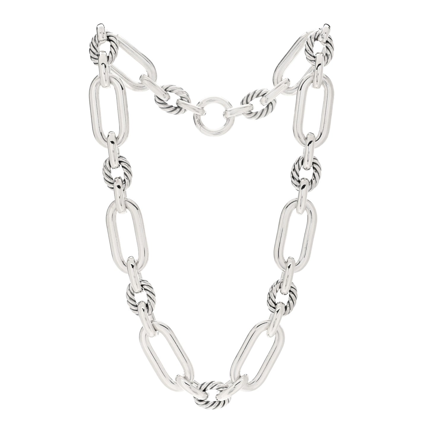 Sterling Silver Lexington Chain Necklace 18"