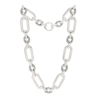 David Yurman Sterling Silver Lexington Chain Necklace 18" 2 of 3