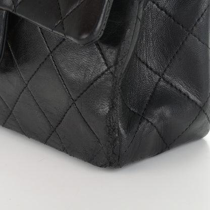 Chanel Lambskin Quilted Mini Square Flap Black 9 of 10